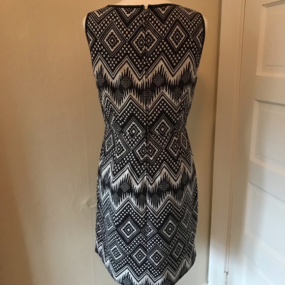 J Crew Ikat /  chevron dress - Picture 3 of 4